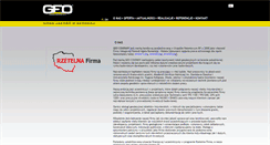 Desktop Screenshot of geocompany.pl